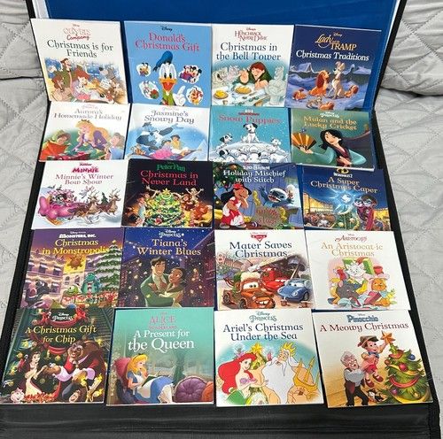 DISNEY Children's Illustrated Christmas Mini Books (Lot of 20, Autumn Publishing)