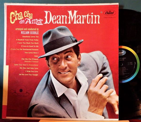 Dean Martin – Cha Cha De Amor (VG+, 1962, LP, Mono, Capitol Records – T-1702)