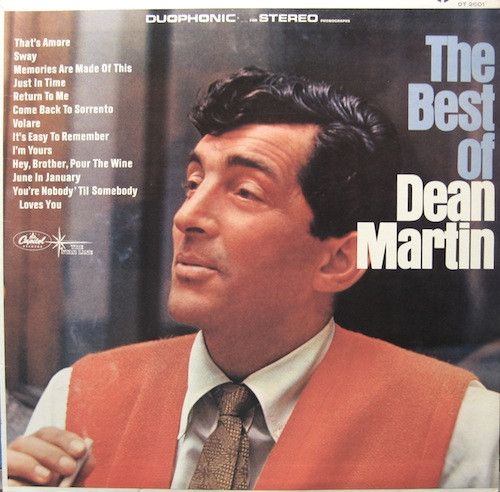 Dean Martin – The Best Of Dean Martin (VG, 1966, LP, Duophonic Stereo, Capitol Records – DT 2601)