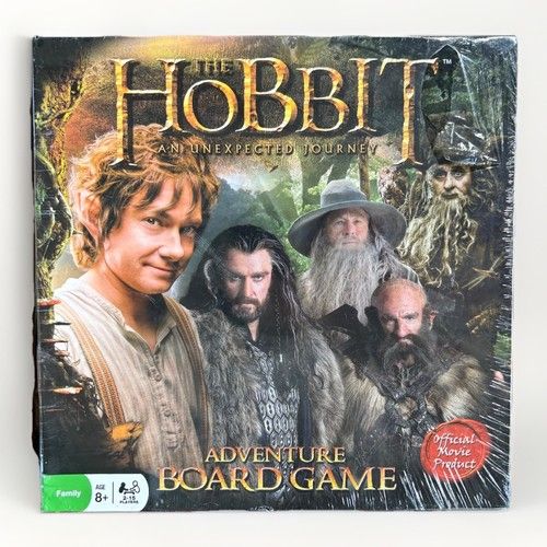 Hobbit An Unexpected Journey Adventure Board Game (Re-Pack, Guaranteed Complete)