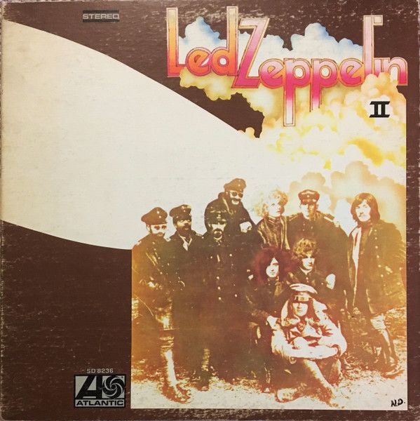 Led Zeppelin – Led Zeppelin II (P, 1969, LP, Skips Track 1 Both Sides, Red Label, Atlantic – SD 8236)