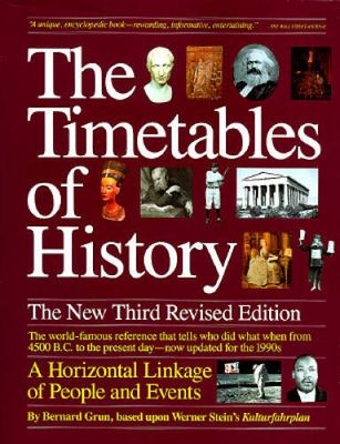 Grun, Bernard (900) The Timetables of History, 3rd Revised Edition (Softcover)