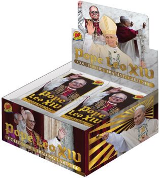 Pope Leo XIV Collector Card Box