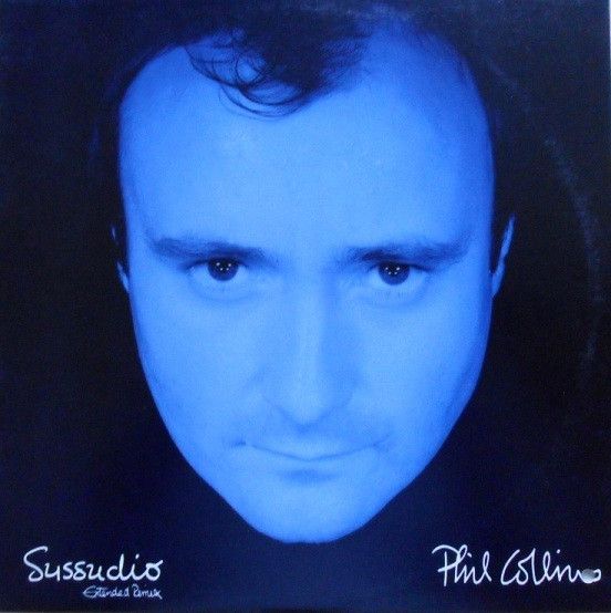 Phil Collins – Sussudio Extended Remix (VG, 1985, 12" Single, 33 ⅓ RPM, Atlantic – 78 68950)