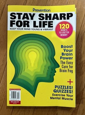 Prevention Magazine (613) Stay Sharp For Life Keep Your Mind Young &amp; Vibrant (February 2023)