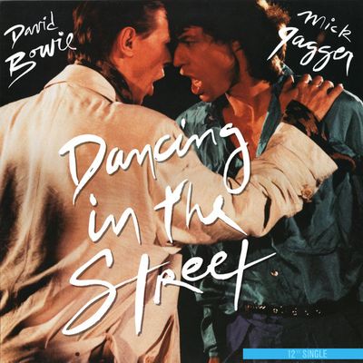 David Bowie / Mick Jagger – Dancing In The Street (VG+, 1985, 12" Single, 45 RPM, EMI America – S 75117)