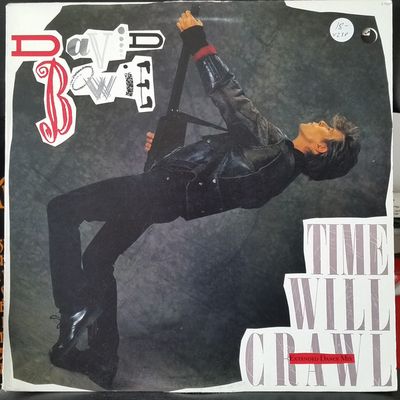 David Bowie – Time Will Crawl Extended Dance Mix (VG, 1987, 12" Single, 45 RPM, EMI America – S 75197)