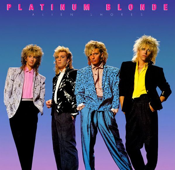 Platinum Blonde – Alien Shores (VG+, 1985, LP, Columbia – PCC-80105)