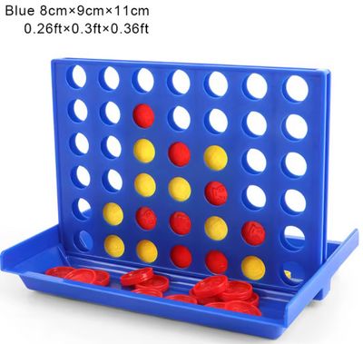 Connect 4 In A Row Four (Mini Size, Small Pieces)