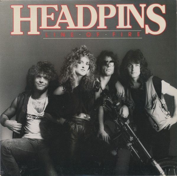 Headpins – Line Of Fire (VG, 1983, LP, Solid Gold Records – SGR 1017)