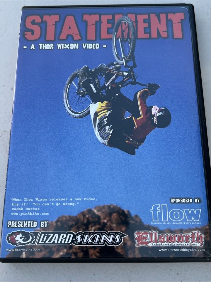Statement: A Thor Wixom Video (2003) (Lizard Skins, DVD) Mountain BMX Biking