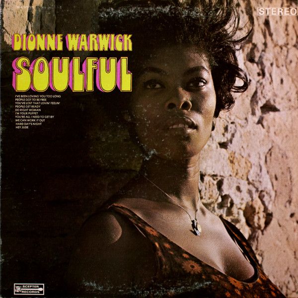 Dionne Warwick – Soulful (G+, 1969, LP, Scepter Records – SPS 573)