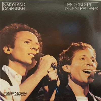 Simon &amp; Garfunkel – The Concert In Central Park (VG+, 1982, 2LP, w/ Booklet, Warner Bros. Records – 2BSK 3654)