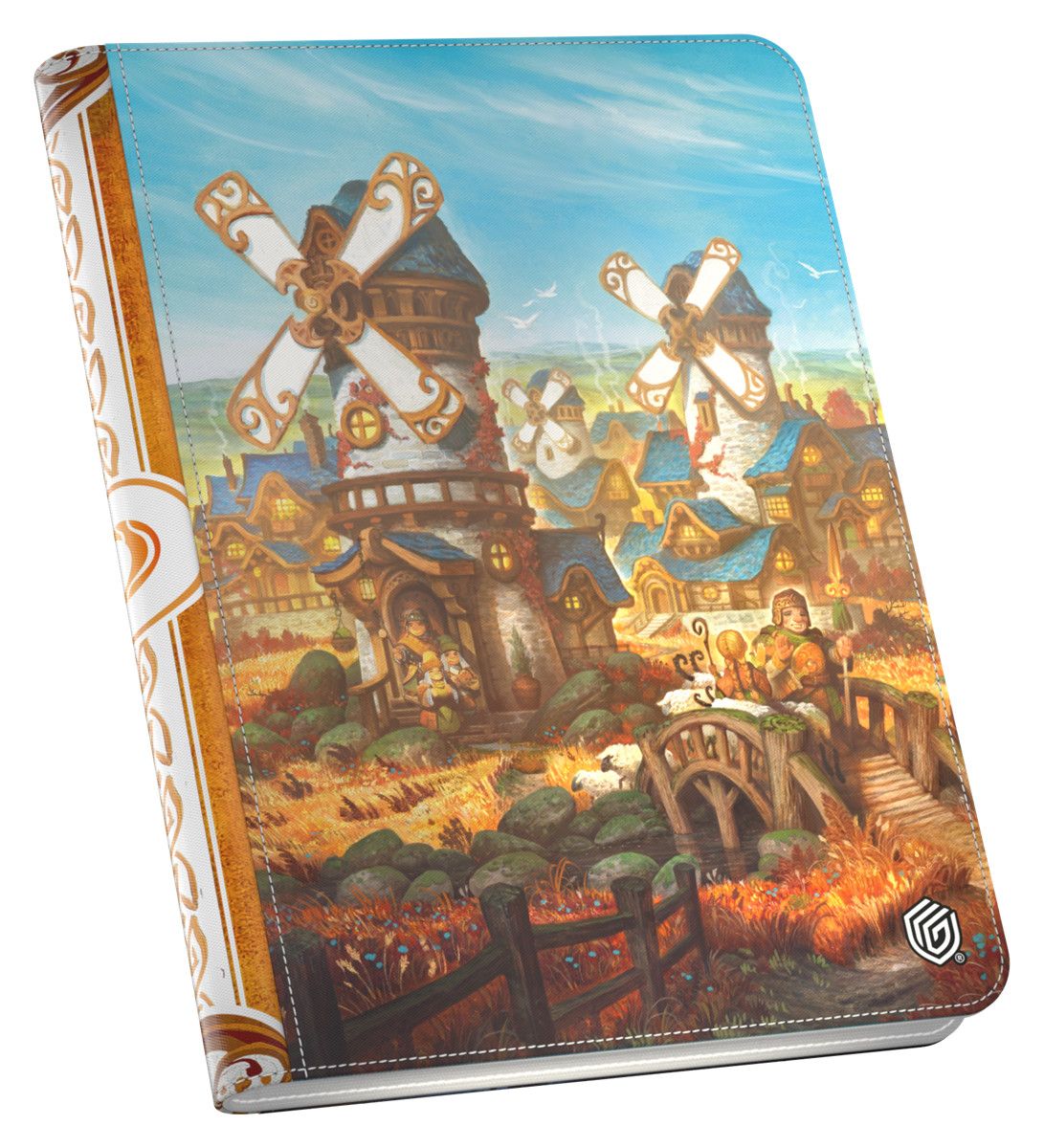 Ultimate Guard Zipfolio 360 18-Pocket Xenoskin Lowrwyn Eclipsed Plains
