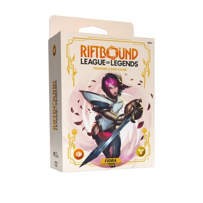 Riftbound Spiritforged Champion Deck: Fiora
