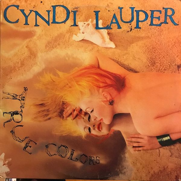 Cyndi Lauper – True Colors (G+, 1986, LP, Portrait – OR 40313)