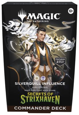 Secrets of Strixhaven Commander Deck: Silverquill Influence