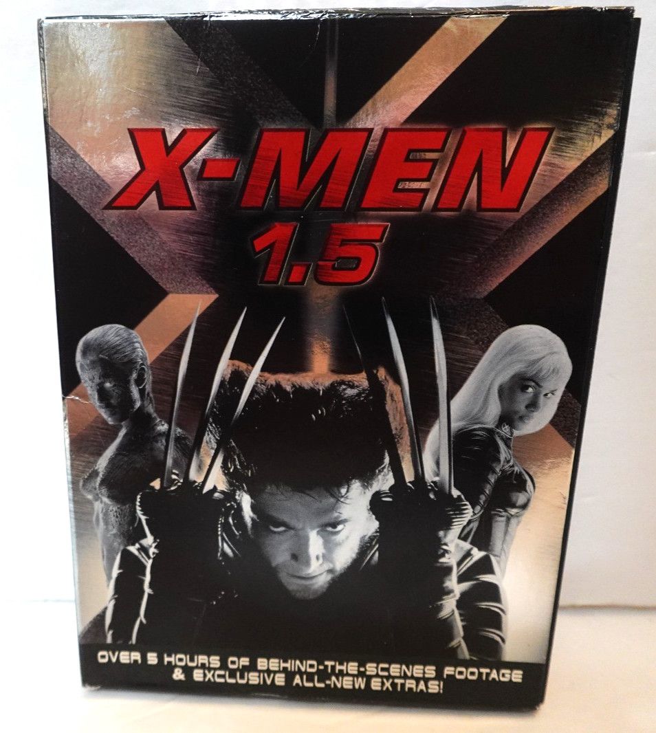 X-Men 1.5 (2x DVD, 2002) Behind-The-Scenes Footage &amp; All-New Extras