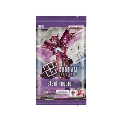 Gundam TCG GD-03 Steel Requiem Booster Pack