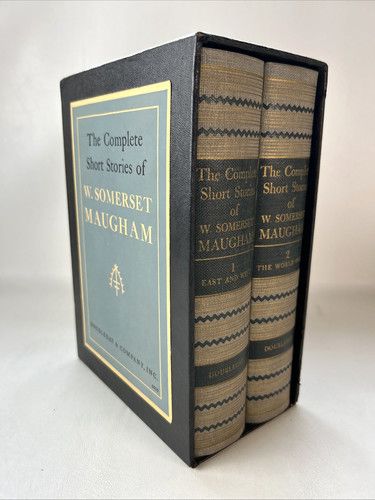 Maugham, W. Somerset (CL) Complete Short Stories of W. Somerset Maugham (Doubleday Box Set w/Slipcase, 2 Volumes, HC)