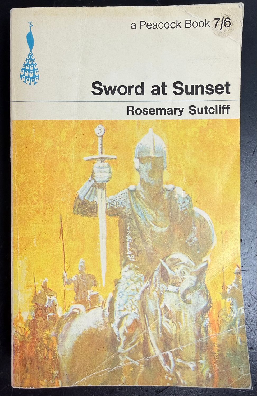 Sutcliff, Rosemary (HF) The Dolphin Ring Cycle #5 Sword at Sunset (1965, Peacock, PB)