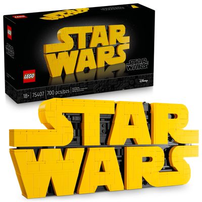 75407 - STAR WARS - Brick-Built Star Wars Logo - 700pcs