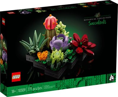 10309 - BOTANICAL COLLECTION - Succulents - 771pcs