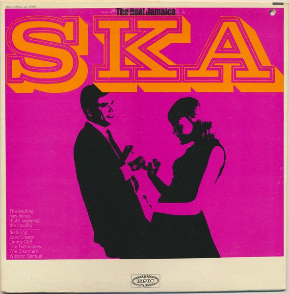 Various – The Real Jamaica Ska (VG-, 1964, LP, Epic – LN 24119)