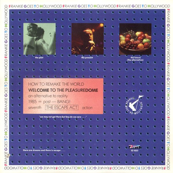 Frankie Goes To Hollywood – Welcome To The Pleasuredome (VG+, 1985, 12" EP, 45 RPM, Island Records – IS 1023