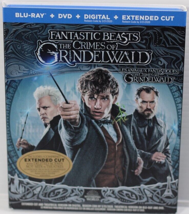 Fantastic Beasts: The Crimes of Grindelwald (2018) (Blu-ray + DVD)