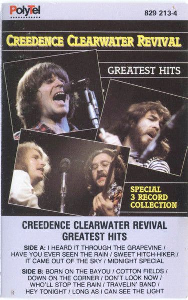 Creedence Clearwater Revival – Greatest Hits Tape 2 (CAS, 1986)