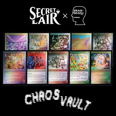 MTG Secret Lair: Brain Dead New Earth Mentality Foil Edition