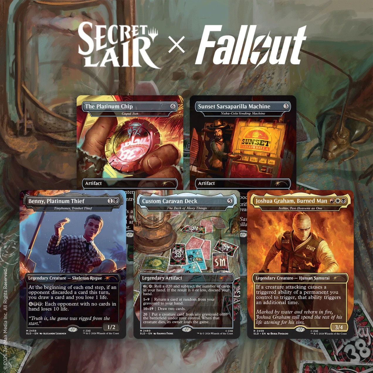 Secret Lair x Fallout: Welcome to New Vegas