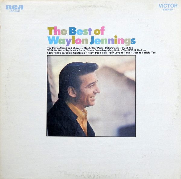 Waylon Jennings – The Best Of Waylon Jennings (VG, 1970, LP, RCA – LSP-4341)