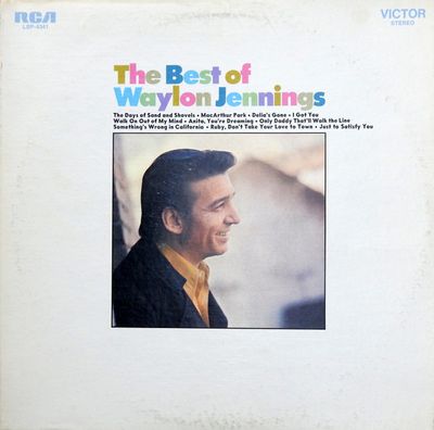 Waylon Jennings – The Best Of Waylon Jennings (VG, 1970, LP, RCA – LSP-4341)