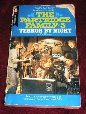 The Partidge Family #5: Terror By Night by Vic Crume (1971, Curtis Books, PB)