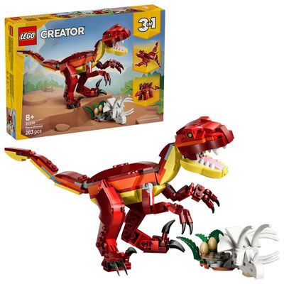 31379 - CREATOR - Trex/Stegasaurus/Pteradactyl - 283pcs