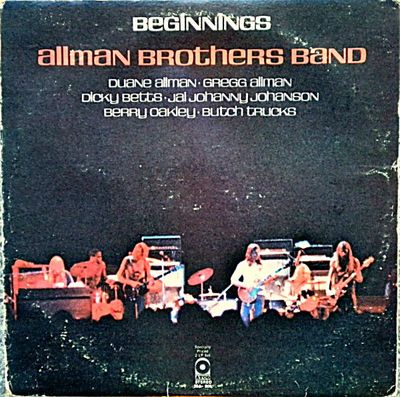 The Allman Brothers Band – Beginnings (VG, 1974,LP,  ATCO Records – 2SA-805)