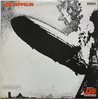 Led Zeppelin – Led Zeppelin (Self-titled) (G+, 1969, LP, 2nd Canadian Pressing, Red Label, Atlantic – SD 8216)