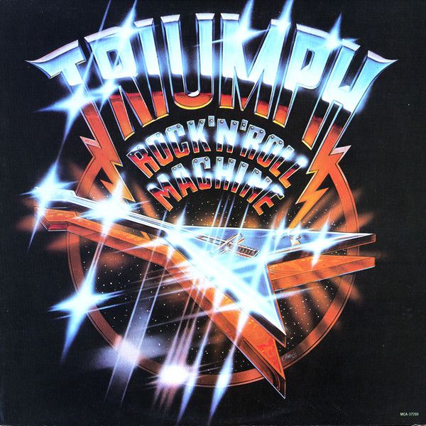 Triumph – Rock 'N' Roll Machine (G+, LP, MCA Records – MCA-3726)