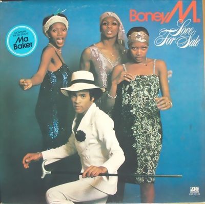 Boney M. – Love For Sale (VG, 1977, LP, Atlantic – KSD 19145)