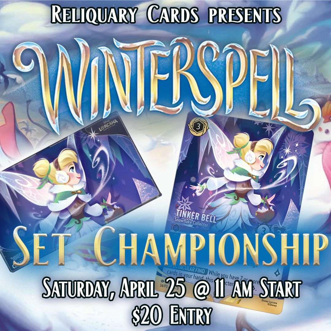 Lorcana Set Championship: Winterspell - April 25 @ 11 AM