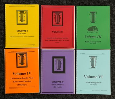 Wood, Larry A. (158.FW) Personal Financial Planning, Volumes 1-6 (2018, Haskayne School Of Business)