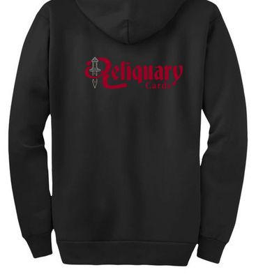 Reliquary Cards Zip Hoodie
