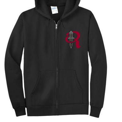 Reliquary Cards Zip Hoodie
