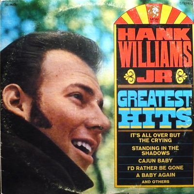Hank Williams Jr. – Hank Williams Jr Greatest Hits (VG, 1969, LP, MGM Records – SE-4656)