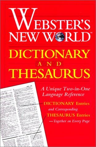 Webster's New World Dictionary and Thesaurus (Softcover)
