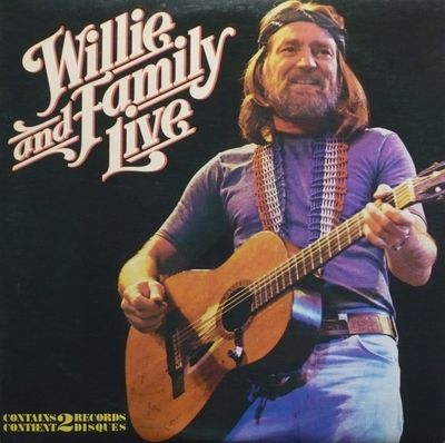 Willie Nelson – Willie And Family Live (VG, 1978, 2LP, Columbia – KC2 35642)