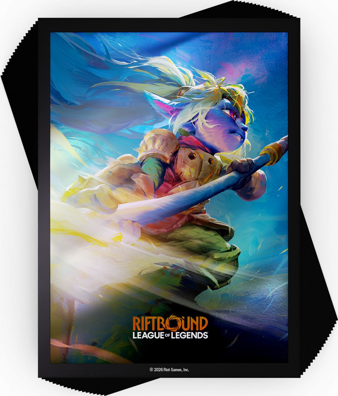 Riftbound Unleashed Art Sleeves: Poppy (100ct)