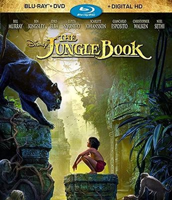 Disney The Jungle Book (2016, Live Action) (Factory Sealed Blu-ray)